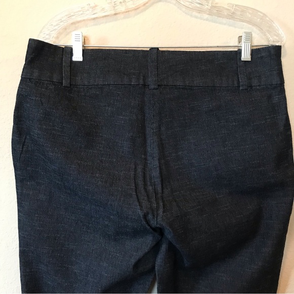 ellemenno Indigo Stretch Business Casual Trousers No Pockets Size 15 (14 Women) - Picture 9 of 16